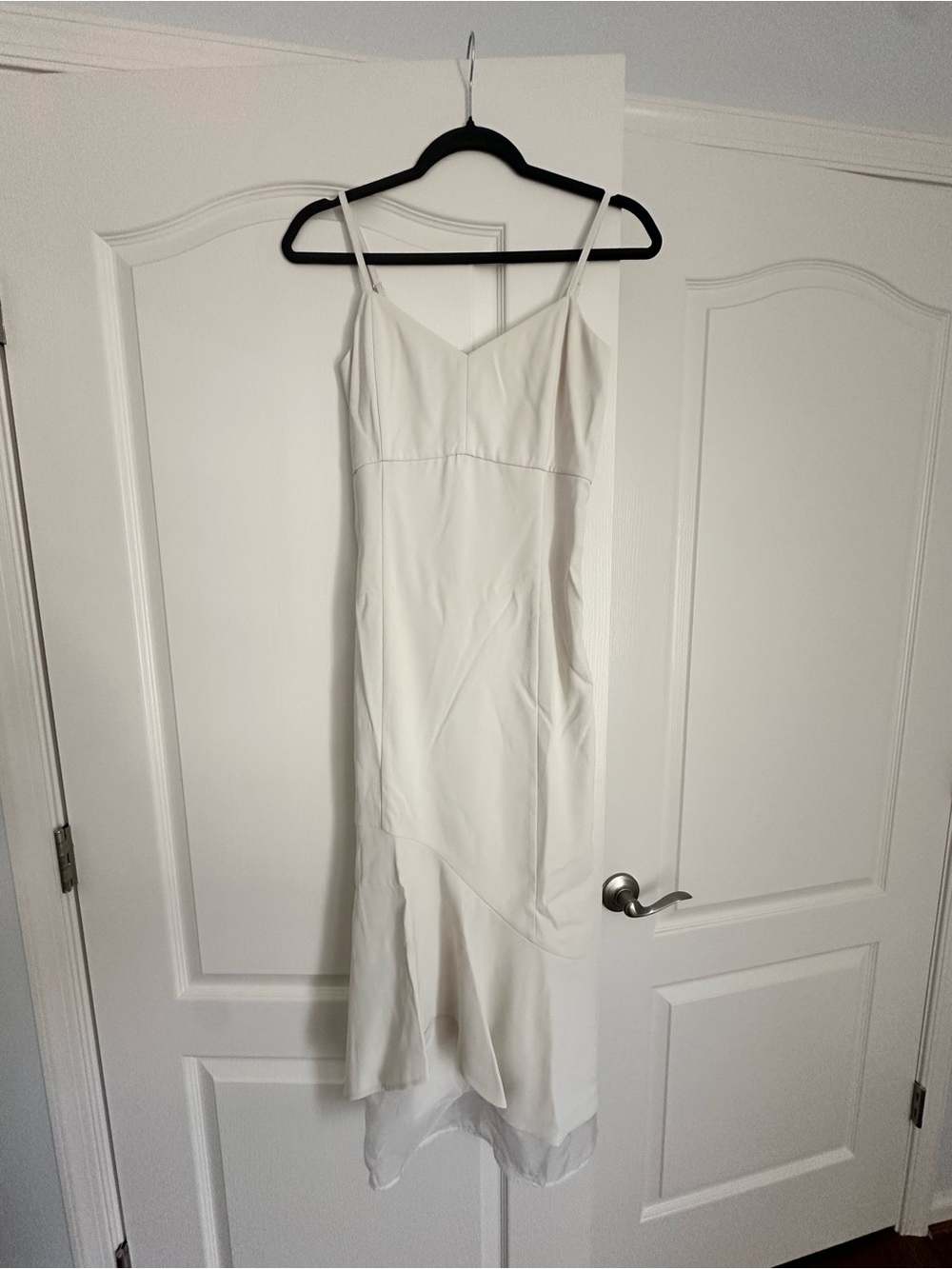 Elegant White Slip Dress with Delicate Straps